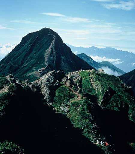 主峰赤岳