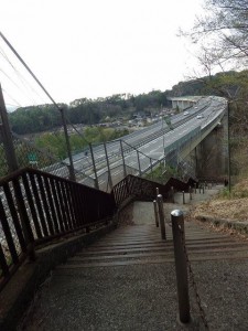 富士見高速道路沿い